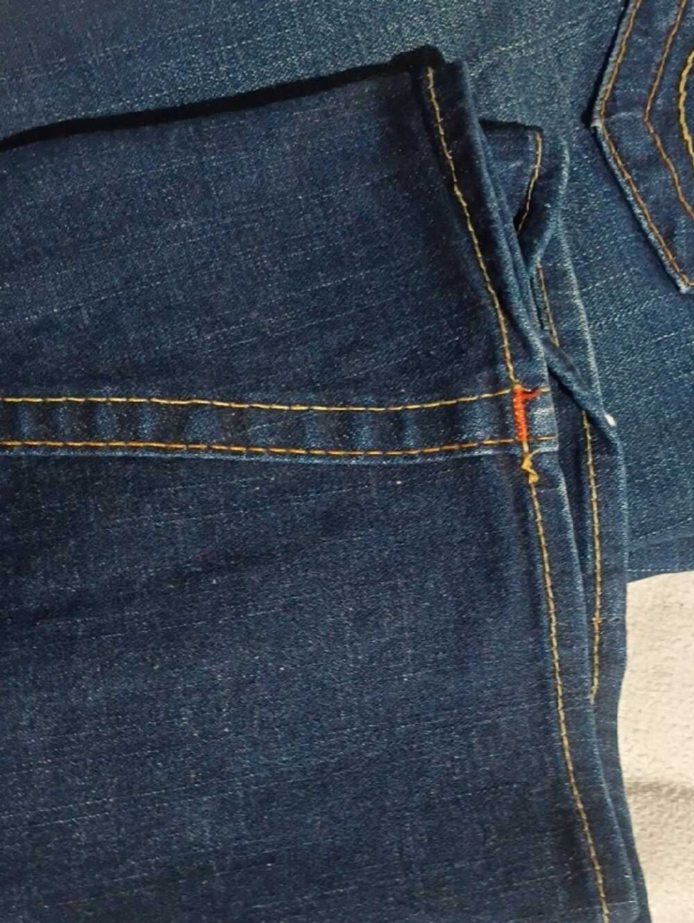 True Religion Women's Dark Blue Flare Jeans - Picture 5 of 7